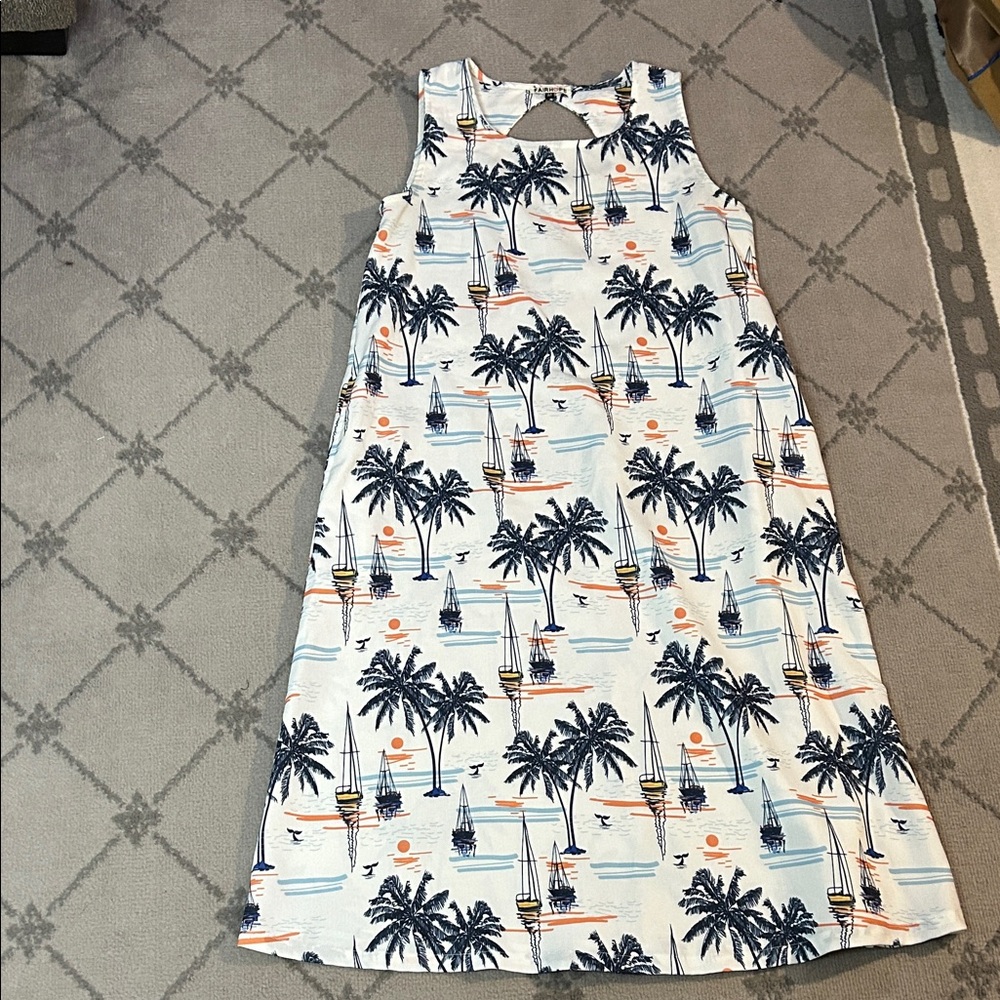 Fairhope Sunset Sail Sleeveless Dress